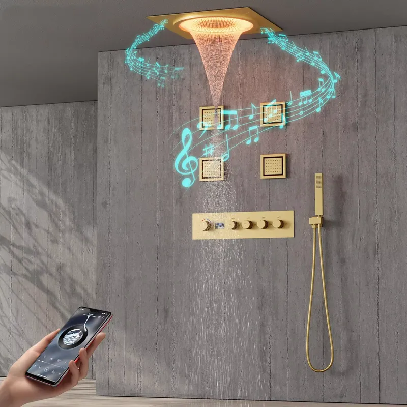 Intelligentes LED-Duschset Bad – Spa & Wellness Jura Resort Centre De Loisirs Des Franches Montagnes Bewertung und Preis